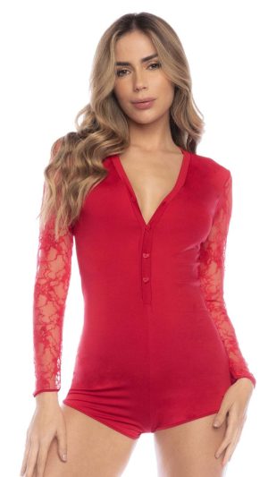 Mapale 7594 Long Sleeve Sleep Romper