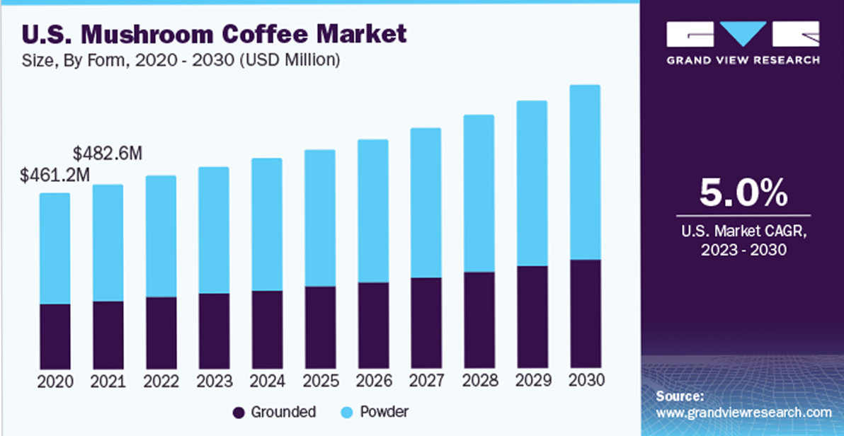 mushroom coffee market
