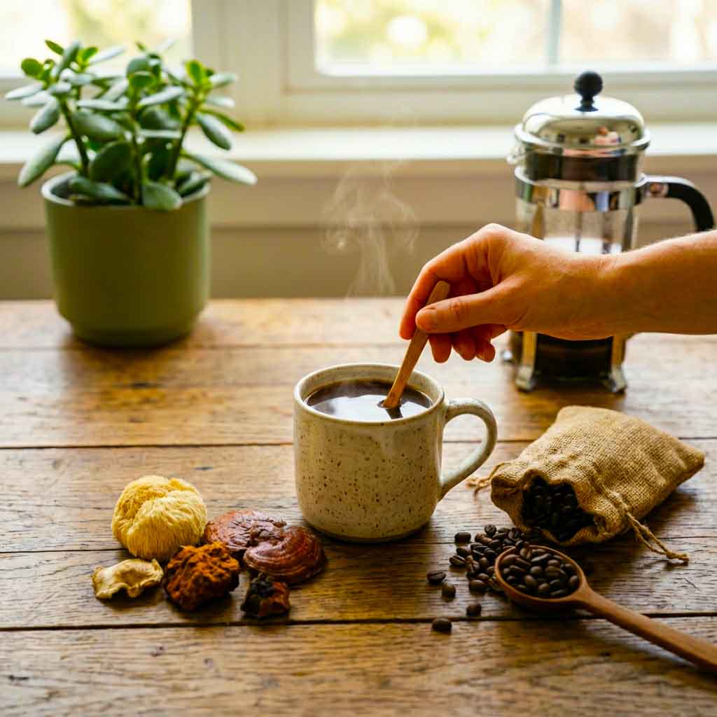 mushroom coffee blend